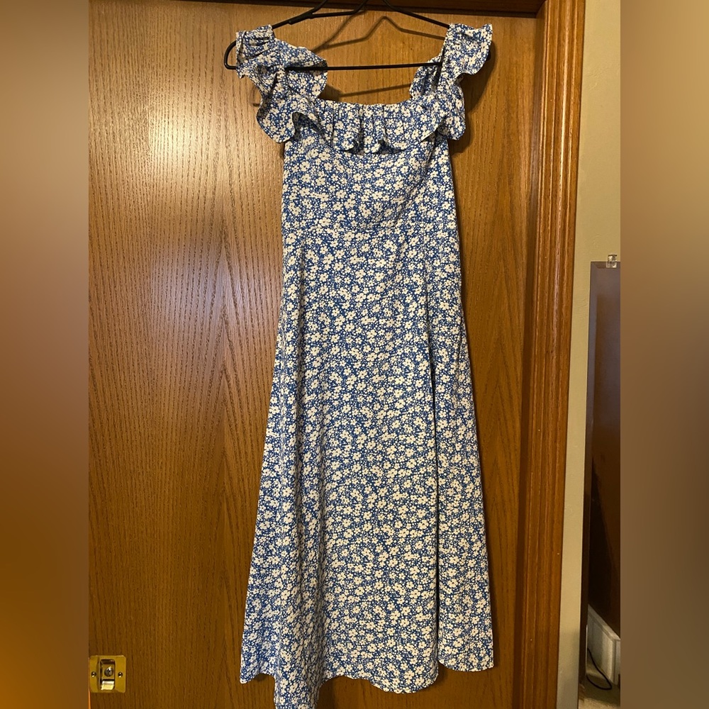 Flower midi dress